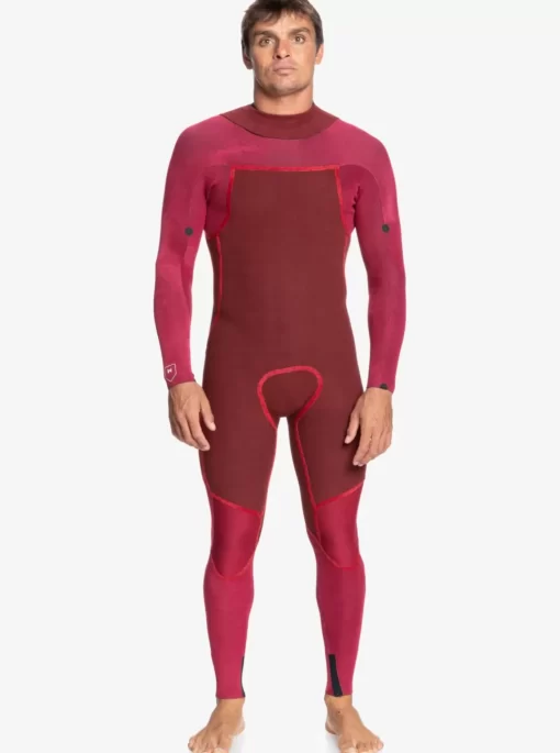 Mens Quiksilver Wetsuits | 3/2 Everyday Sessions Back Zip Wetsuit