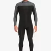 Mens Quiksilver Wetsuits | 3/2 Everyday Sessions Back-Zip Wetsuit