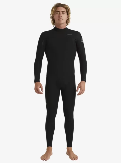 Mens Quiksilver Wetsuits | 3/2 Everyday Sessions Back-Zip Wetsuit