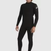 Mens Quiksilver Wetsuits | 3/2 Everyday Sessions Back-Zip Wetsuit