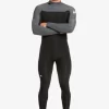 Mens Quiksilver Wetsuits | 3/2 Everyday Sessions Back-Zip Wetsuit