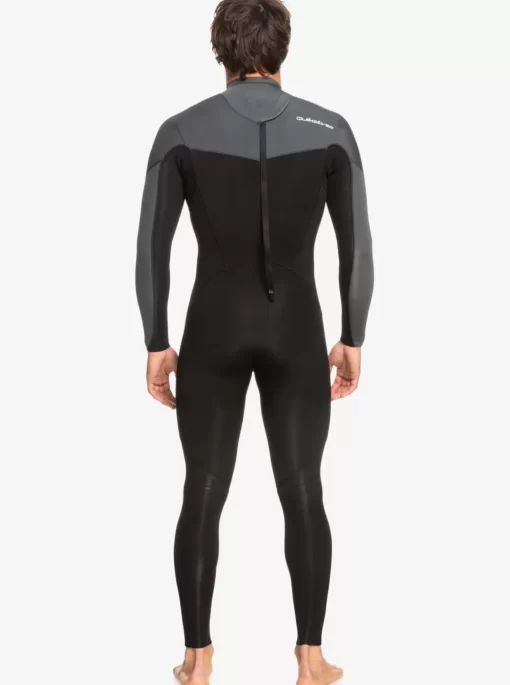Mens Quiksilver Wetsuits | 3/2 Everyday Sessions Back-Zip Wetsuit