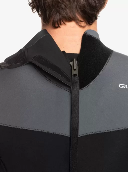 Mens Quiksilver Wetsuits | 3/2 Everyday Sessions Back-Zip Wetsuit