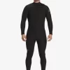 Mens Quiksilver Wetsuits | 4/3 Everyday Sessions Chest-Zip Wetsuit