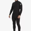 Mens Quiksilver Wetsuits | 4/3 Everyday Sessions Chest-Zip Wetsuit