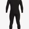Mens Quiksilver Wetsuits | 4/3 Everyday Sessions Chest-Zip Wetsuit