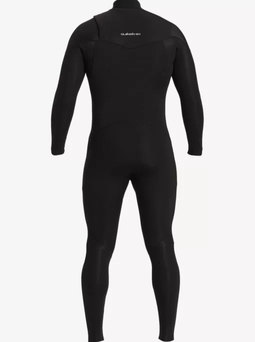 Mens Quiksilver Wetsuits | 4/3 Everyday Sessions Chest-Zip Wetsuit