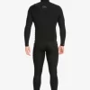 Mens Quiksilver Wetsuits | 4/3 Highline Chest Zip Wetsuit