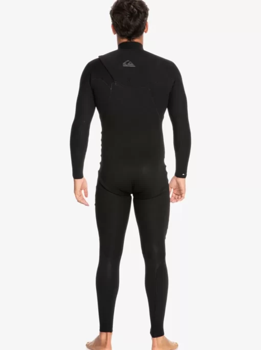 Mens Quiksilver Wetsuits | 4/3 Highline Chest Zip Wetsuit