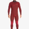 Mens Quiksilver Wetsuits | 4/3 Highline Chest Zip Wetsuit