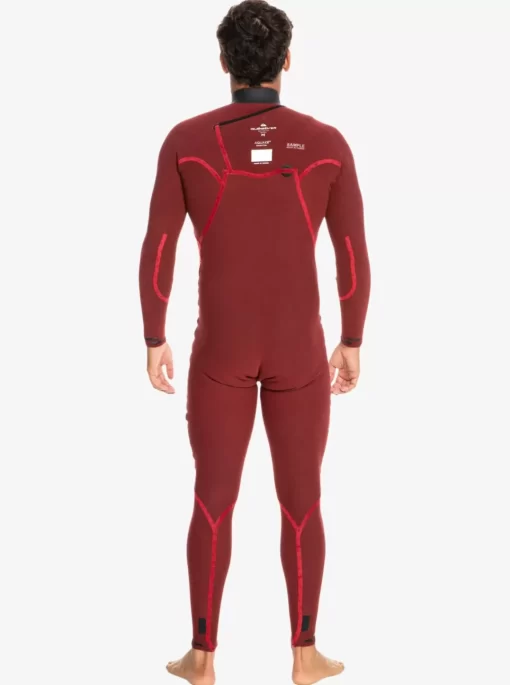 Mens Quiksilver Wetsuits | 4/3 Highline Chest Zip Wetsuit