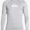 Mens Quiksilver Rashguards | All Time Long Sleeve Upf 50 Rashguard