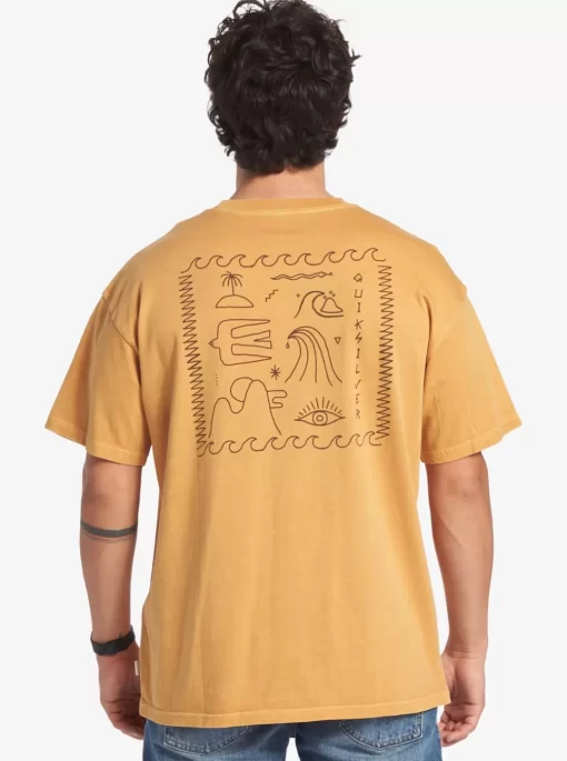 Mens Quiksilver Tees | Bag Of Sun Mnd T-Shirt