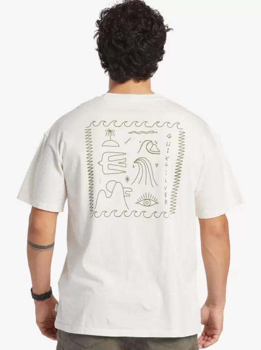Mens Quiksilver Tees | Bag Of Sun Mnd T-Shirt
