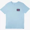 Mens Quiksilver Tees | Black Flash T-Shirt