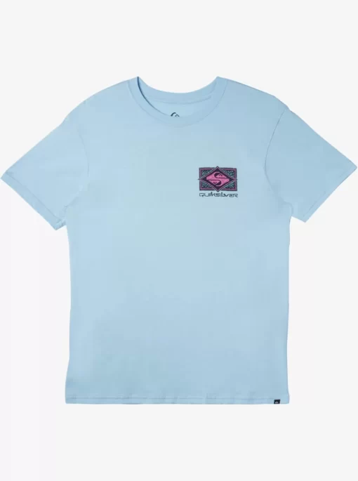 Mens Quiksilver Tees | Black Flash T-Shirt