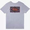 Mens Quiksilver Tees | Black Flash T-Shirt