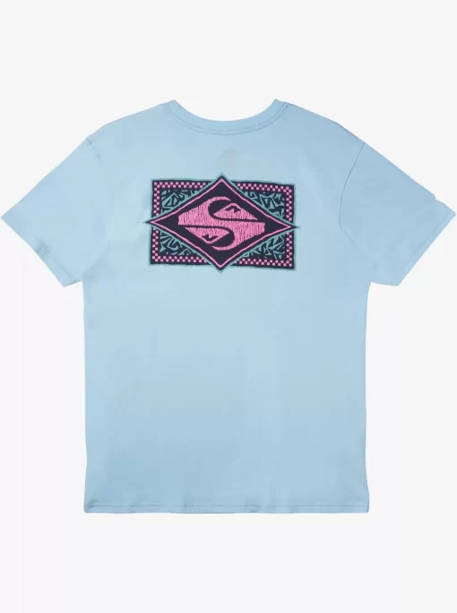 Mens Quiksilver Tees | Black Flash T-Shirt