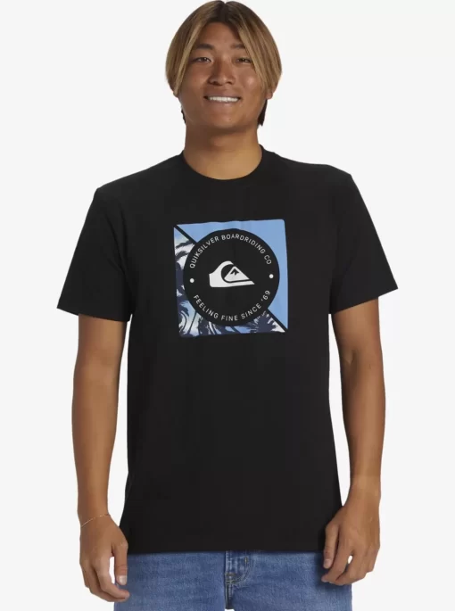 Mens Quiksilver Tees | Boardshort Linked T-Shirt