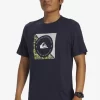 Mens Quiksilver Tees | Boardshort Linked T-Shirt