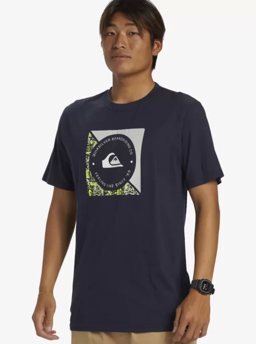 Mens Quiksilver Tees | Boardshort Linked T-Shirt