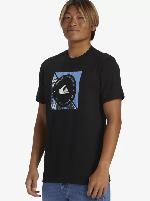 Mens Quiksilver Tees | Boardshort Linked T-Shirt