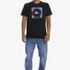 Mens Quiksilver Tees | Boardshort Linked T-Shirt