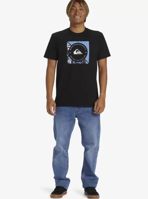 Mens Quiksilver Tees | Boardshort Linked T-Shirt