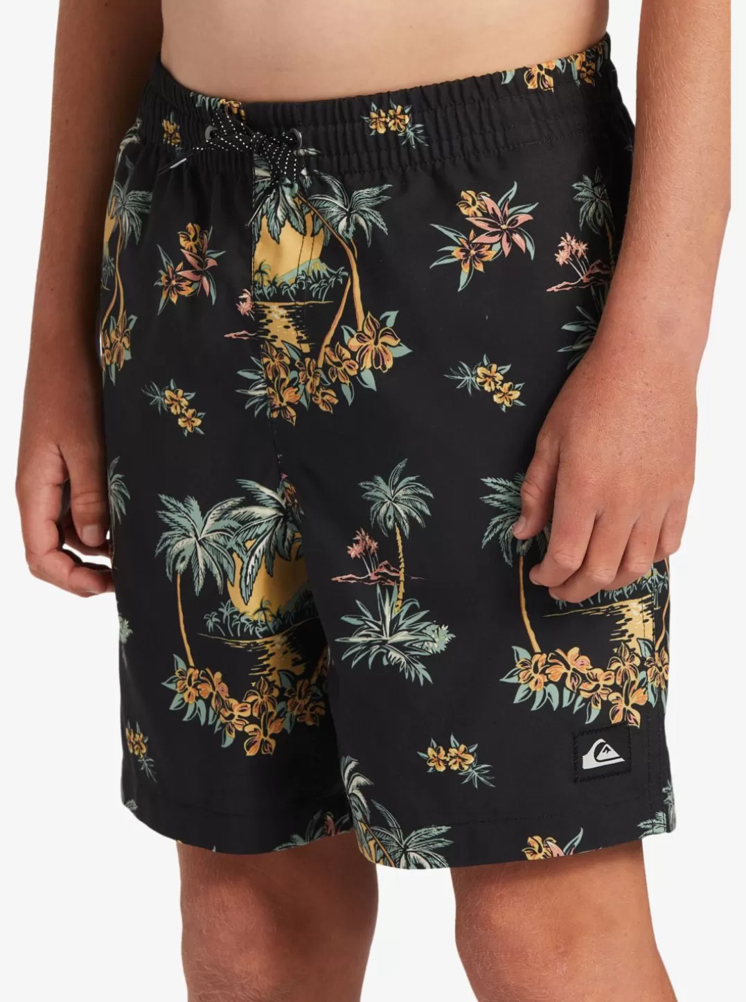 boys_816_everyday_mix_vl_15nb_elastic_waist_shorts_6-1.webp Mens Quiksilver Boardshorts | Boy'S 8-16 Everyday Mix Vl 15Nb Elastic Waist Shorts
