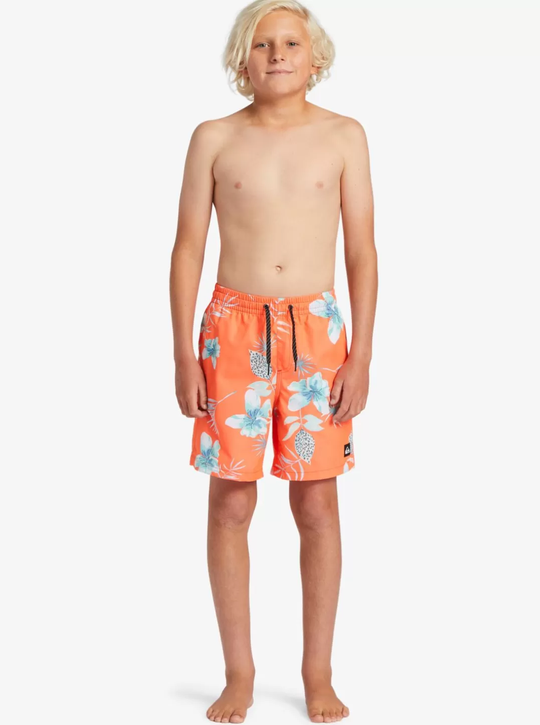 boys_816_everyday_mix_vl_15nb_elastic_waist_shorts_6.webp Mens Quiksilver Boardshorts | Boy'S 8-16 Everyday Mix Vl 15Nb Elastic Waist Shorts
