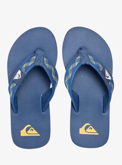 Boys Quiksilver Sandals | Boy'S 8-16 Molokai Stitchy Sandals
