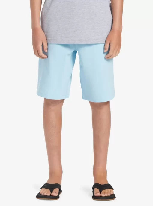 Boys Quiksilver Shorts | Boy'S 8-16 Ocean Elastic 18" Amphibian Boardshorts