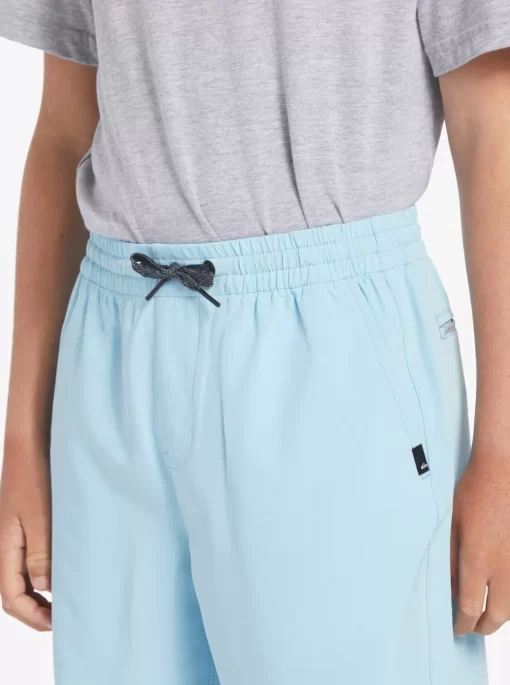Boys Quiksilver Shorts | Boy'S 8-16 Ocean Elastic 18" Amphibian Boardshorts