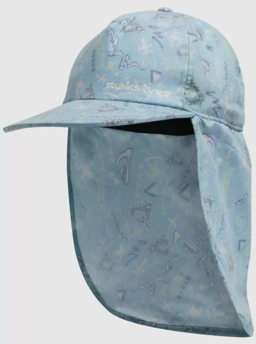 Boys Quiksilver Hats | Boy'S 8-16 Ray Master Neck Protection Cap