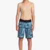 Boys Quiksilver Shorts | Boy'S 8-16 Surfsilk Radical Scallop 16 Boardshorts