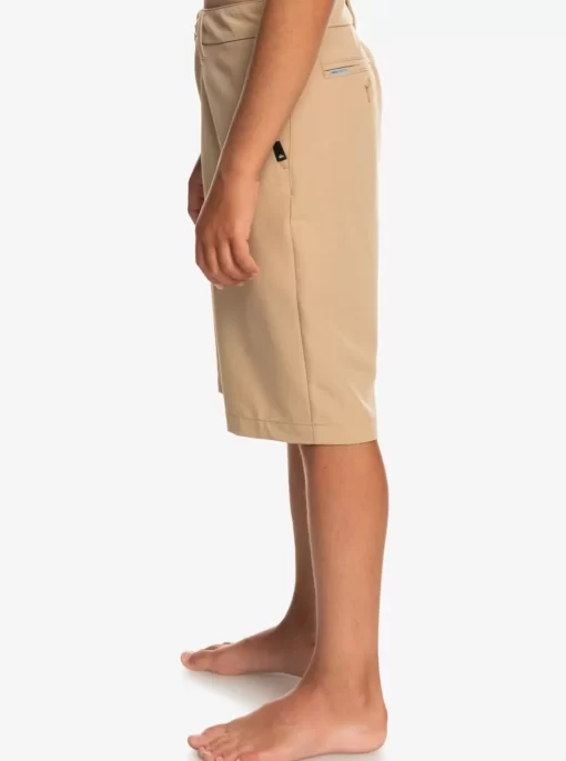 Boys Quiksilver Shorts | Boy'S 8-16 Union Amphibian 19" Hybrid Shorts