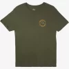 Mens Quiksilver Tees | Bubble Outline T-Shirt