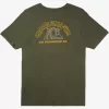 Mens Quiksilver Tees | Bubble Outline T-Shirt