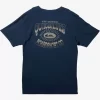 Mens Quiksilver Tees | Bubble Outline T-Shirt