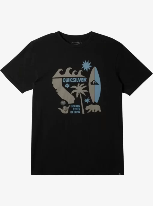 Mens Quiksilver Tees | Ca Funshine T-Shirt
