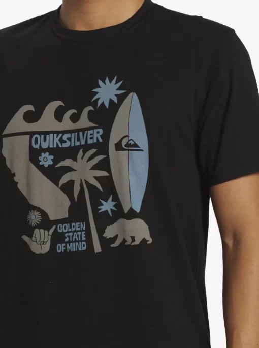 Mens Quiksilver Tees | Ca Funshine T-Shirt