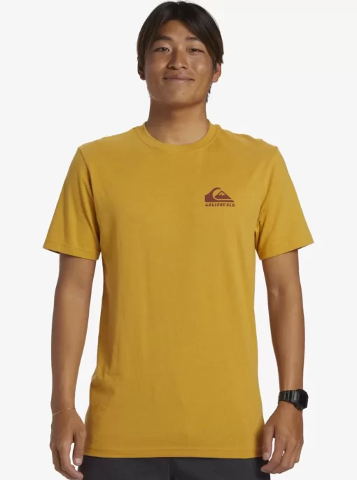 Mens Quiksilver Tees | Ca Point Breaks T-Shirt