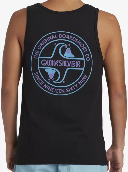 Mens Quiksilver Tees | Circle Back Tank Top