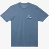 Mens Quiksilver Tees | Circle Back T-Shirt