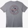 Mens Quiksilver Tees | Circle Back T-Shirt
