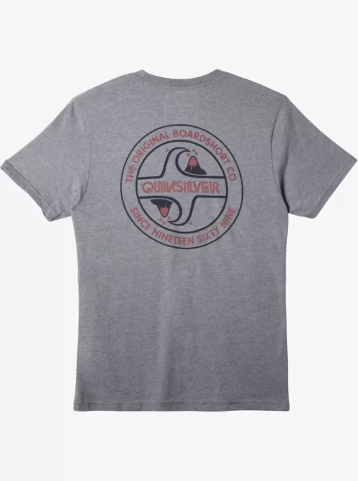 Mens Quiksilver Tees | Circle Back T-Shirt