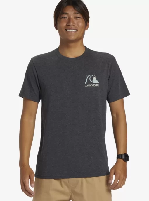 Mens Quiksilver Tees | Circle Back T-Shirt