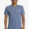 Mens Quiksilver Tees | Circle Back T-Shirt