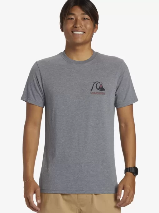 Mens Quiksilver Tees | Circle Back T-Shirt
