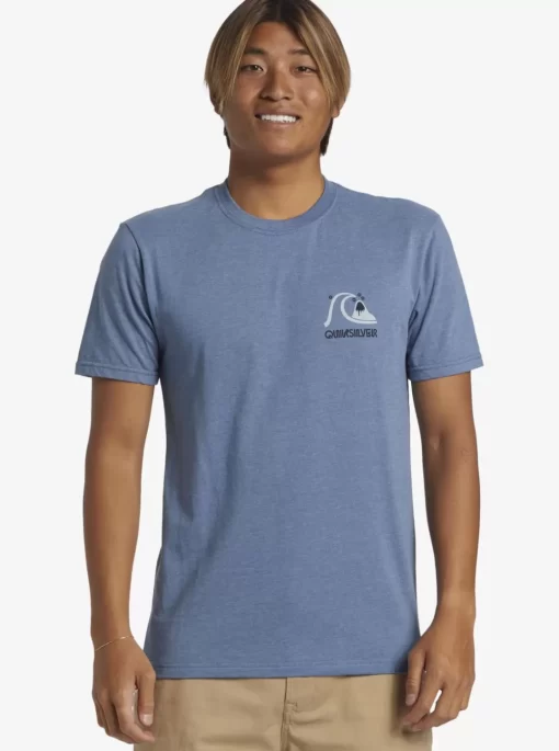 Mens Quiksilver Tees | Circle Back T-Shirt